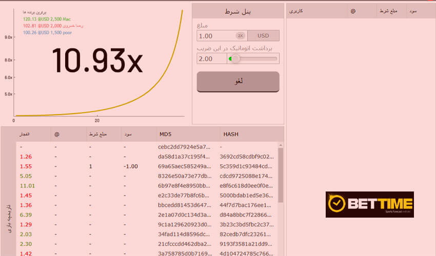 آموزش صفر تا صد بازی انفجار در سایت بت تایم ۹۰
